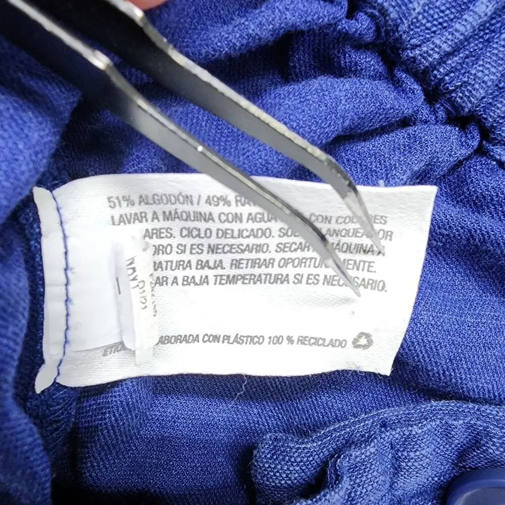 The Nines By Hatch Pant Womens XS Blue‎ Stretch Cotton Twill Crop Airy Maternity